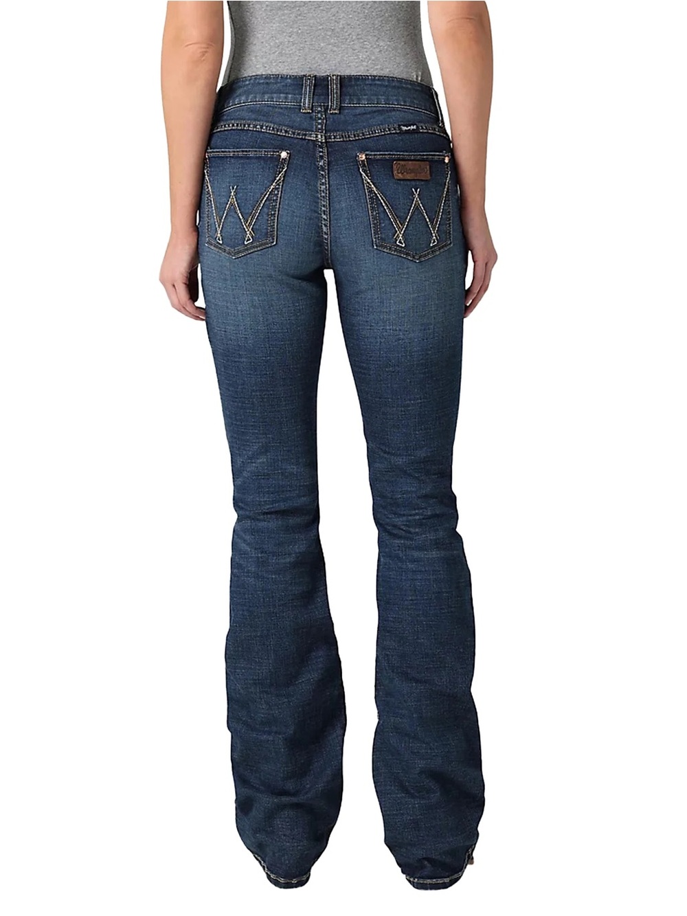 Wrangler mid rise bootcut riding jeans size 9 x 36